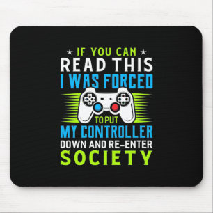 Tapis De Souris Gamer A Été Forcé De Mettre Mon Contrôleur