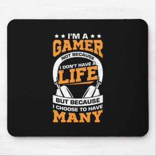 Tapis De Souris Gamer Gift   Fière D'Être Un Joueur