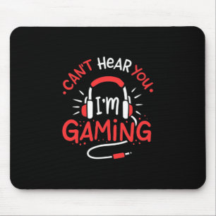 Tapis De Souris Gamer Gift Ne Peut Pas Ici Vous Je Joue