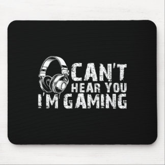 Tapis De Souris Gaming Zone Focus Gamer Tee Funny Quote 
