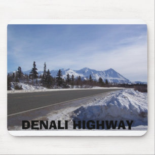 Tapis De Souris gamme d'Alaska 1, ROUTE de DENALI