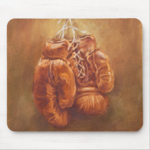 Tapis De Souris Gant de boxe rustique des sports  