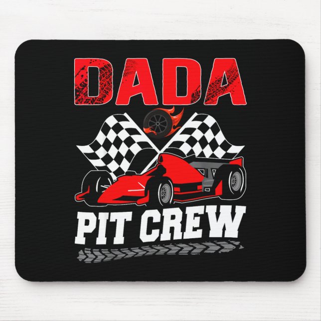 Tapis De Souris Garçon d'anniversaire de voiture de course de la f (Devant)