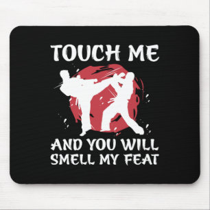 Tapis De Souris Garçon de karaté jeunesse hommes arts martiaux jap
