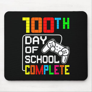 Tapis De Souris Garçons 100ème Jour De L'École Complet Vidéo Game