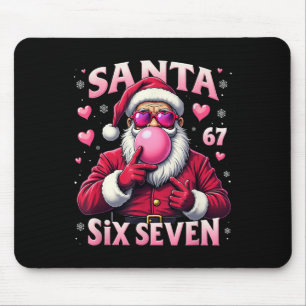 Tapis De Souris Garçons Filles Noël Meme Rose 