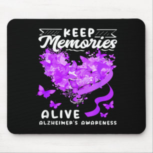 Tapis De Souris Garder des souvenirs alzheimer sensibilisation équ