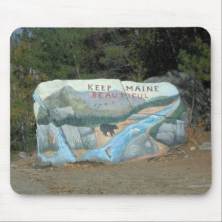 Tapis De Souris Gardez le Maine beau Mousepad