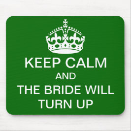 Tapis De Souris Gardez le mousepad nuptiale calme