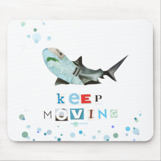 Tapis De Souris Gardez le requin mobile Mousepad