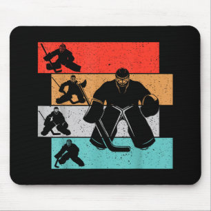 Tapis De Souris Gardien de but de hockey sur glace