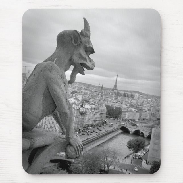 Tapis De Souris Gargouille Mousepad de Notre Dame (Devant)