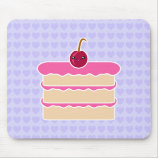 Tapis De Souris Gâteau heureux Mousepad de Kawaii de piles
