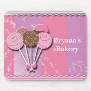 Tapis de souris gâteaux Cake Pop Boulangerie Sucre