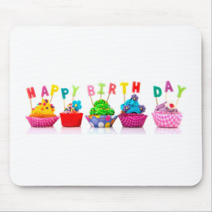 Tapis De Souris Gâteaux pour Joyeux Anniversaire