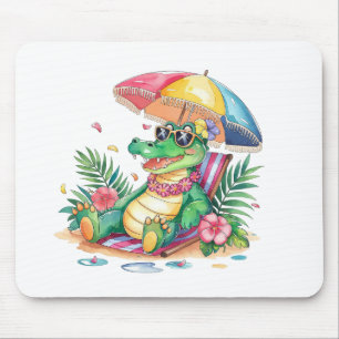 Tapis De Souris Gator de détente de refroidissement tropical
