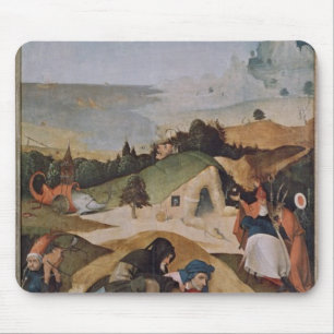 Tapis De Souris Gauche du triptyque de la tentation de