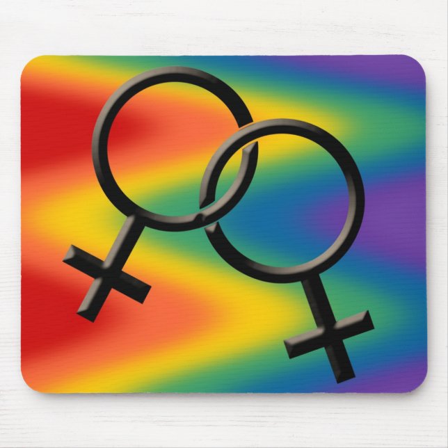 Tapis De Souris Gay pride Mousepad de Mousepad du gay pride des (Devant)