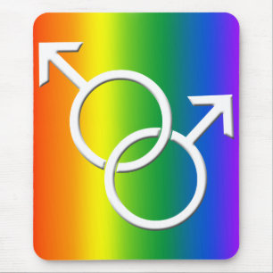 Tapis De Souris Gay pride Mousepads de Mousepad de gay pride et