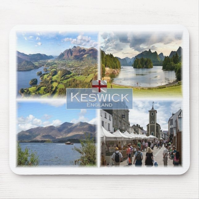 Tapis De Souris GB Royaume-Uni - Angleterre - Keswick - (Devant)