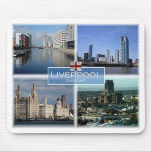 Tapis De Souris GB Royaume-Uni - Angleterre - Liverpool -