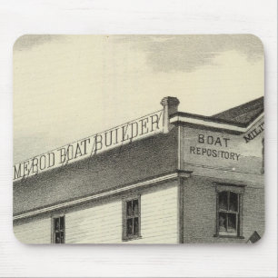 Tapis De Souris GC Ormerod, Boat Builder, Asbury Park, NJ
