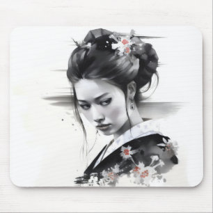 Tapis De Souris Geisha Black Enk