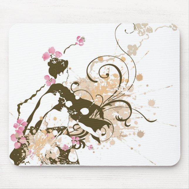 Tapis De Souris Geisha Mousepad (Devant)