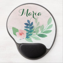 Aquarelle florale fine Girly mignonne de