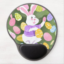 lapin avec oeufs de pâques