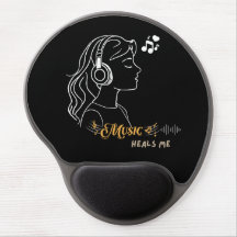 Minimalist Music Lover Mouse Pad