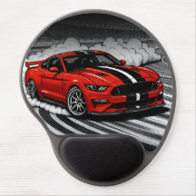 Voiture de Drift Rouge Muscle