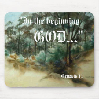 Tapis De Souris Genèse 1:1 Mousepad