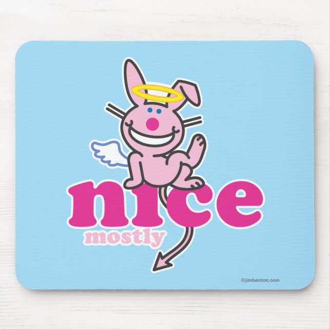 Tapis De Souris Gentil en grande partie (Devant)