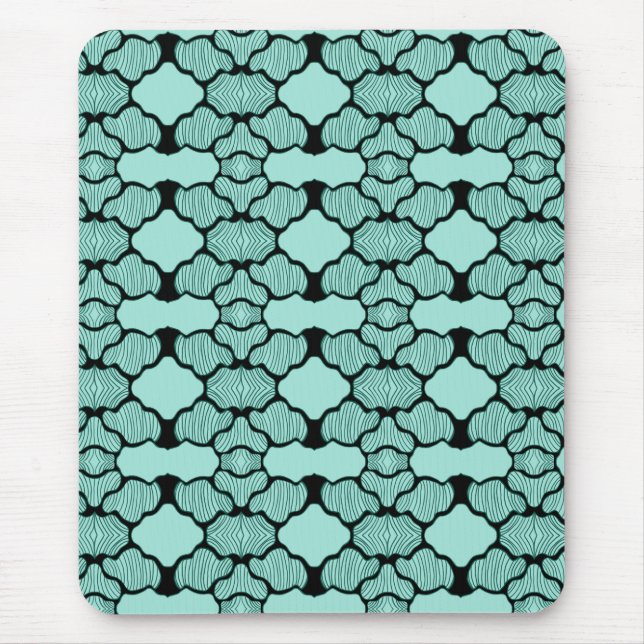 Tapis De Souris Géométrie en mouvement (Devant)