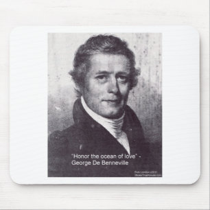Tapis De Souris George De Benneville Océan D'Amour Citations Cadea