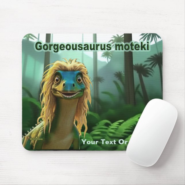 Tapis De Souris Georgeousaurus Blond Dinosaur (Avec souris)