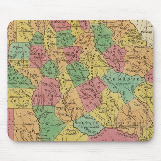 Tapis De Souris Géorgie 9 (Devant)