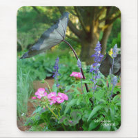 Géraniums Mousepad de fleurs