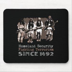 Tapis De Souris Geronimo Art Guerriers amérindiens Apache Tribe