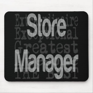 Tapis De Souris Gestionnaire de magasin Extraordinaire