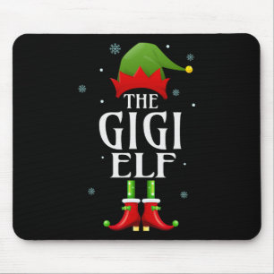Tapis De Souris Gigi Elf Xmas Famille Correspondante