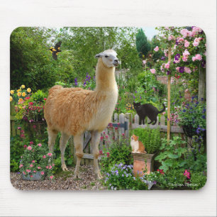 Tapis De Souris "Gigi le lama" Mousepad
