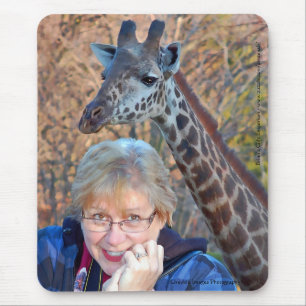 Tapis De Souris Girafe et Jean