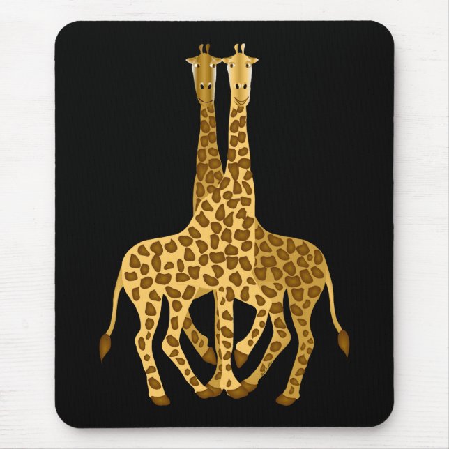 Tapis De Souris Girafes (Devant)