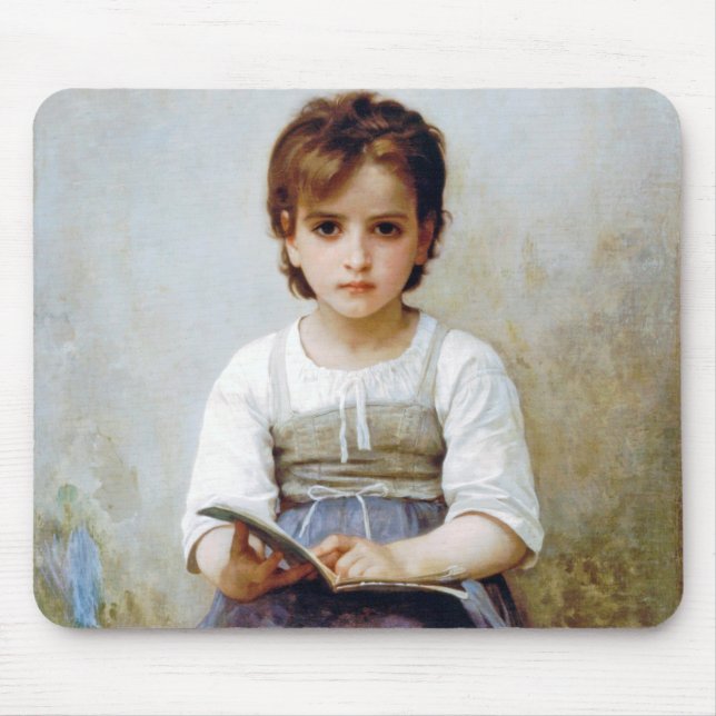 Tapis De Souris Girl, Bouguereau (Devant)