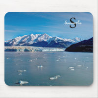Glacier Hubbard, Alaska Mouse mat