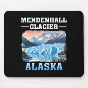 Tapis De Souris Glacier Mendenhall Alaska Randonnée Camping Extéri
