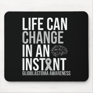 Tapis De Souris Glioblastoma Multirome Guerrier Mois Jour Survivan
