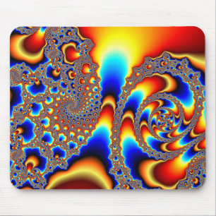 Tapis De Souris Glisser à Travers - Art Fractal
